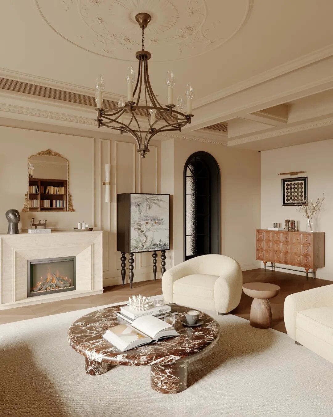 塞纳河畔丨隅间空间设计工作室-25