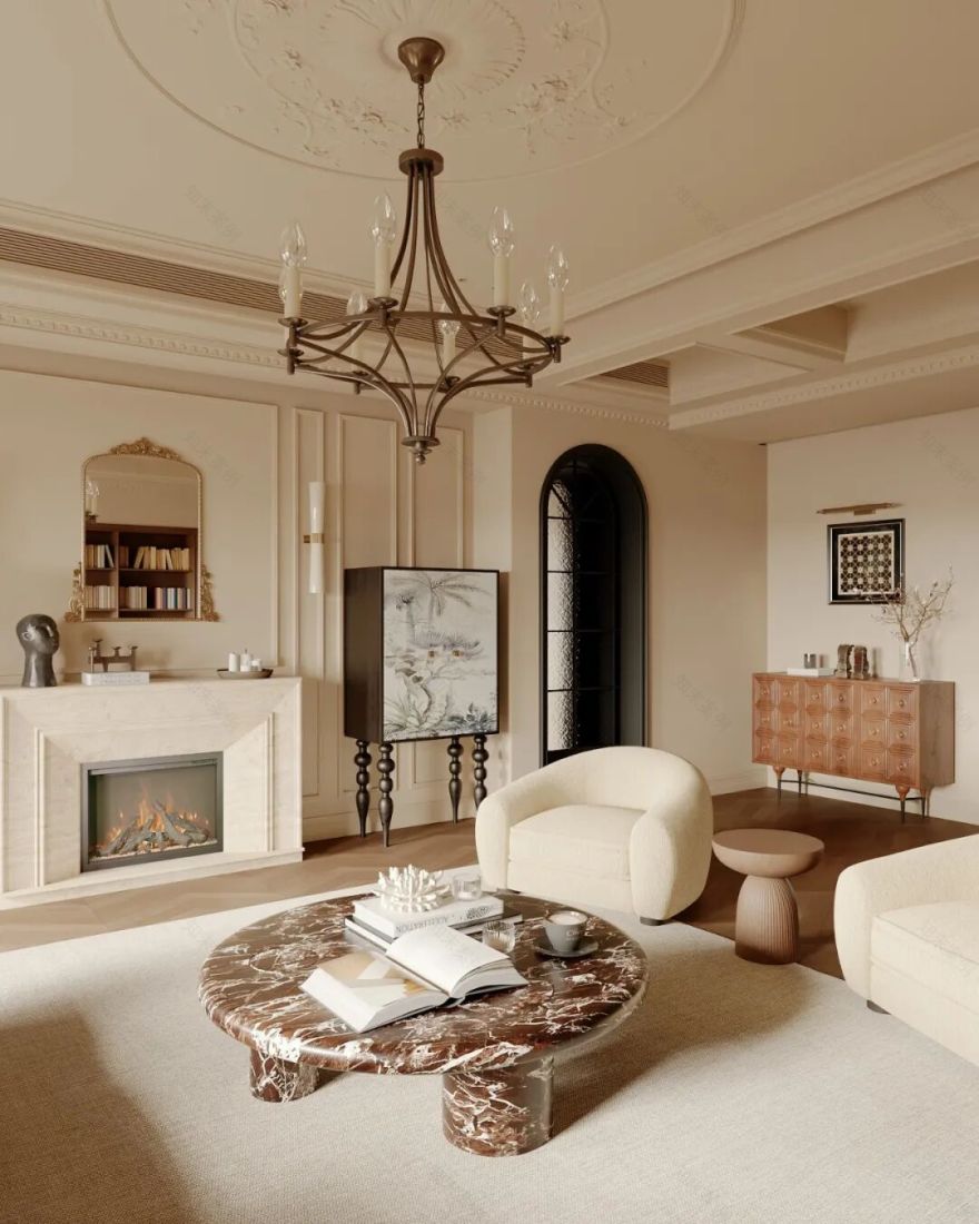 塞纳河畔丨隅间空间设计工作室-25