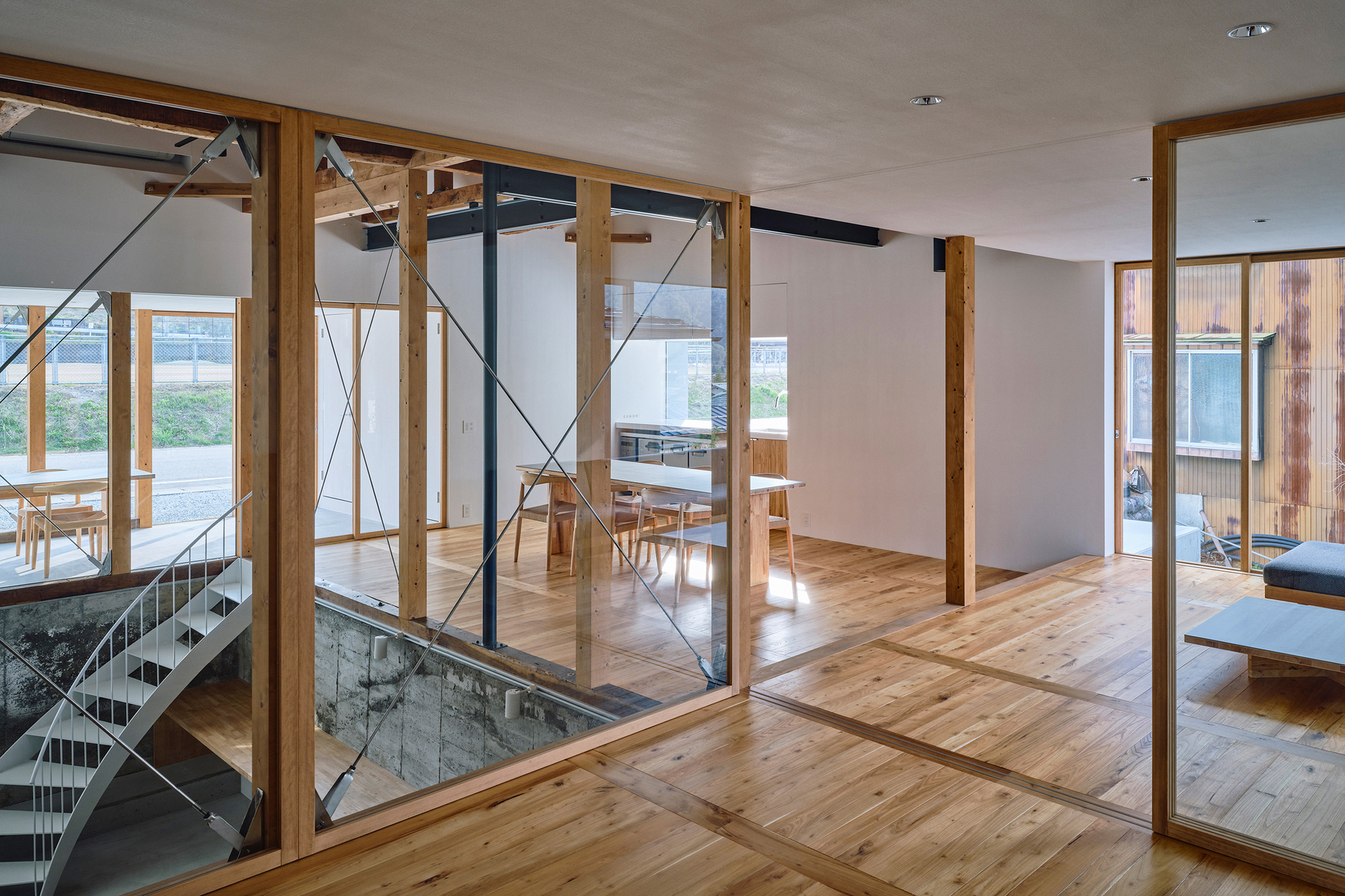 神冈事务所（注：Kamioka常见音译为神冈，这里Office可根据实际情况理解为事务所、办公室、办事处等，若有更明确背景信息，翻译会更精准） 丨日本岐阜丨Kraft Architects-16