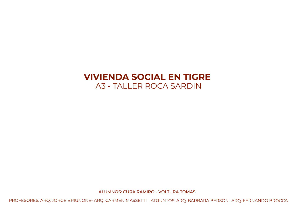 A3 | Conjunto de viviendas, Tigre | Cura y Voltura-1