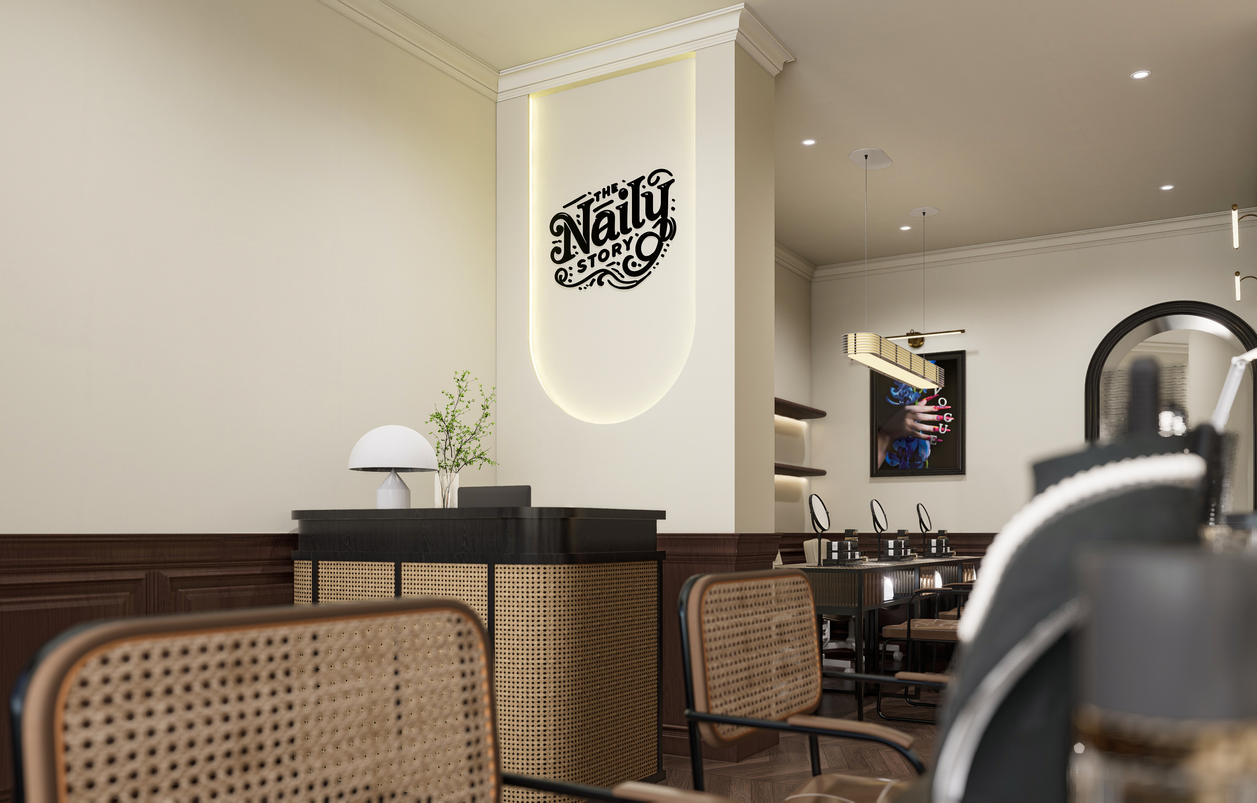 naily美甲店丨英国伦敦丨哈尔滨汇象创意设计有限公司-6