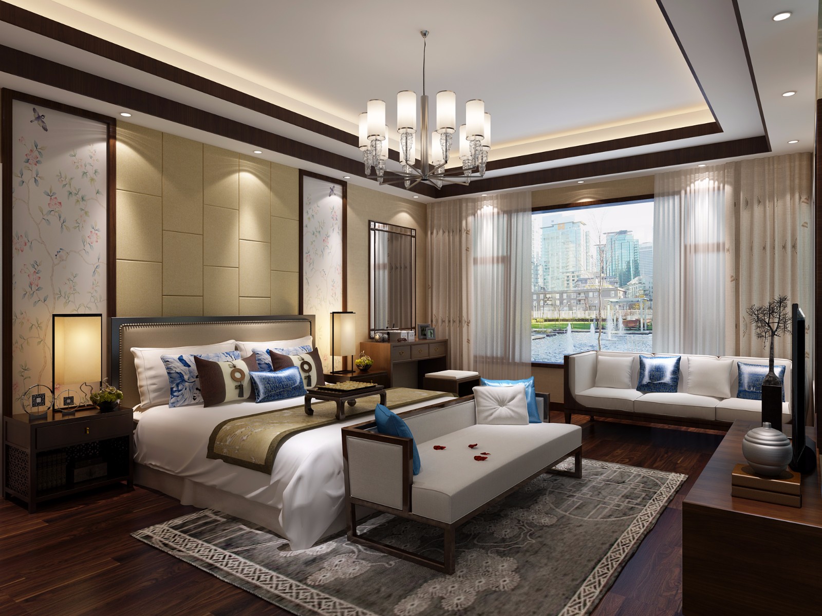 新中式北京沙河——无双别墅-5