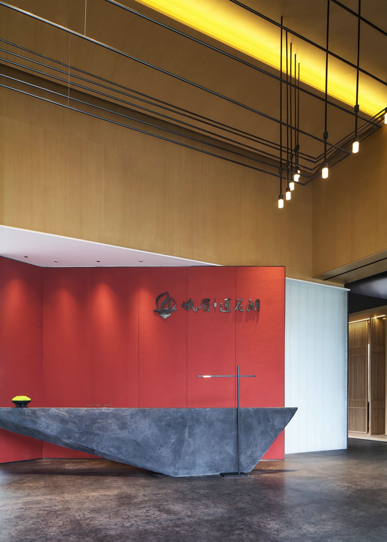领地峨眉山莲花湖售楼部设计丨中国眉山丨LAD(里德)设计事务所-12