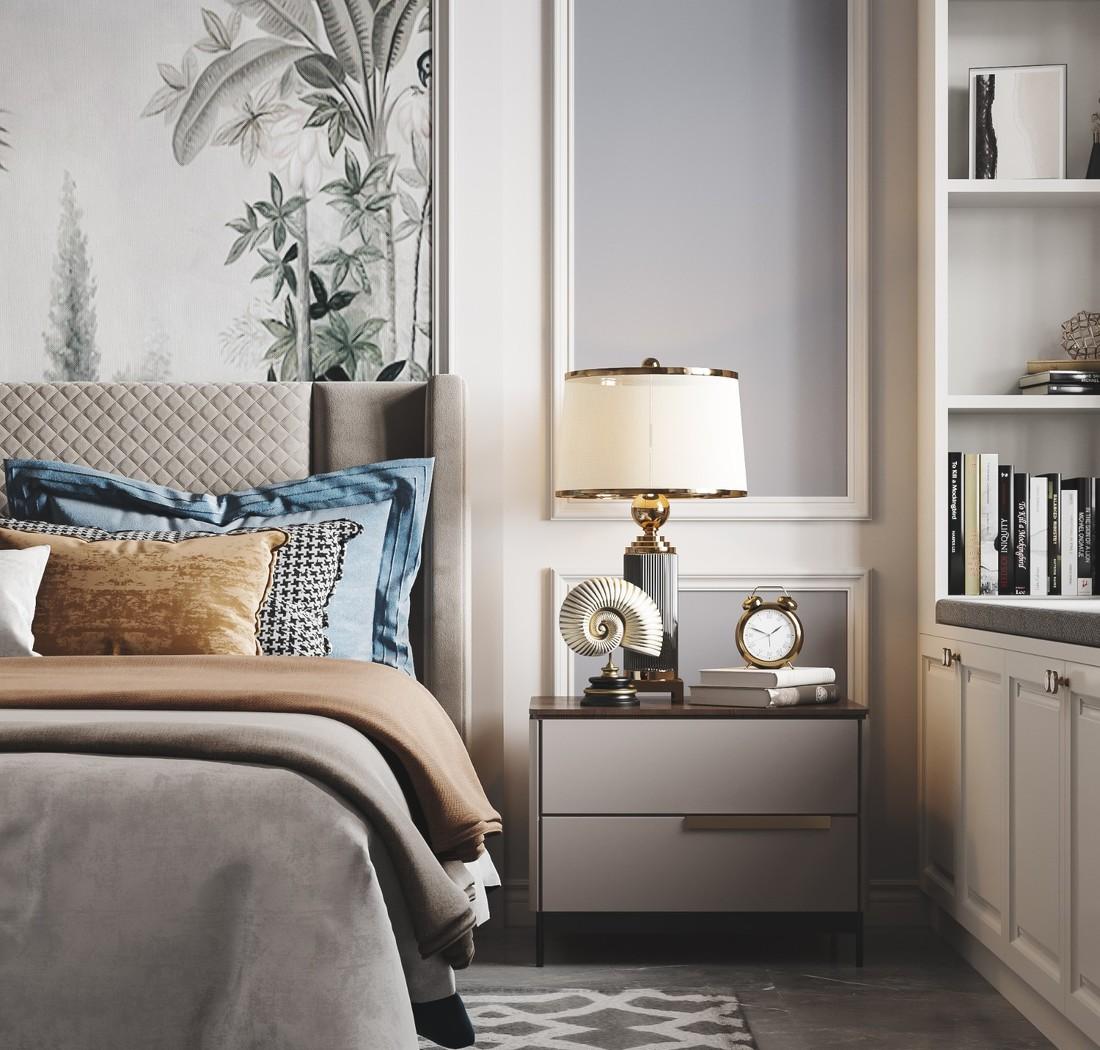 平层丨简 · 爱 - 温婉轻美式丨云端点墨设计-11