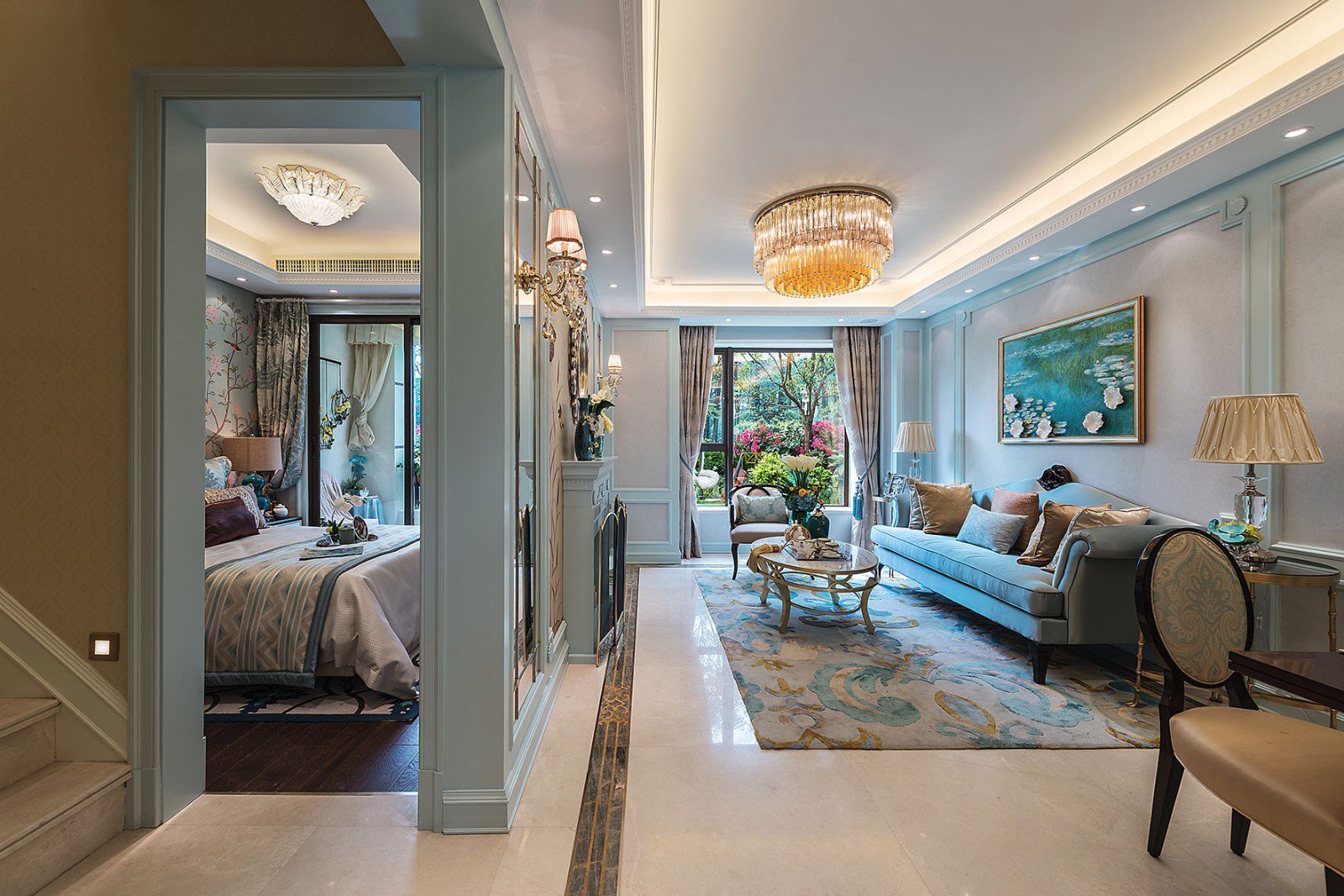 97㎡厦门春江郦城97户型复式样板房-5