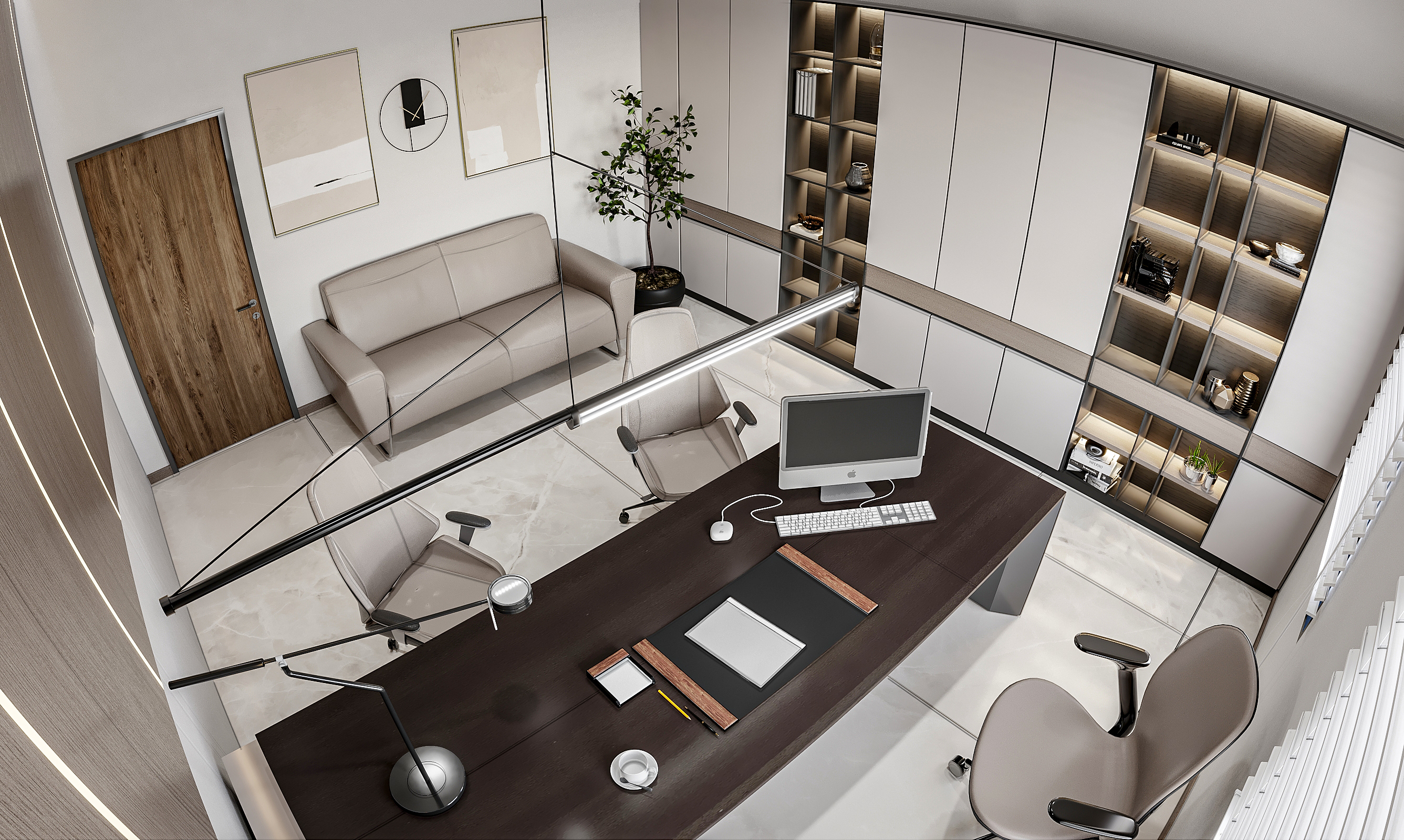 Paint 公司总部低预算设计丨沙特阿拉伯利雅得-13