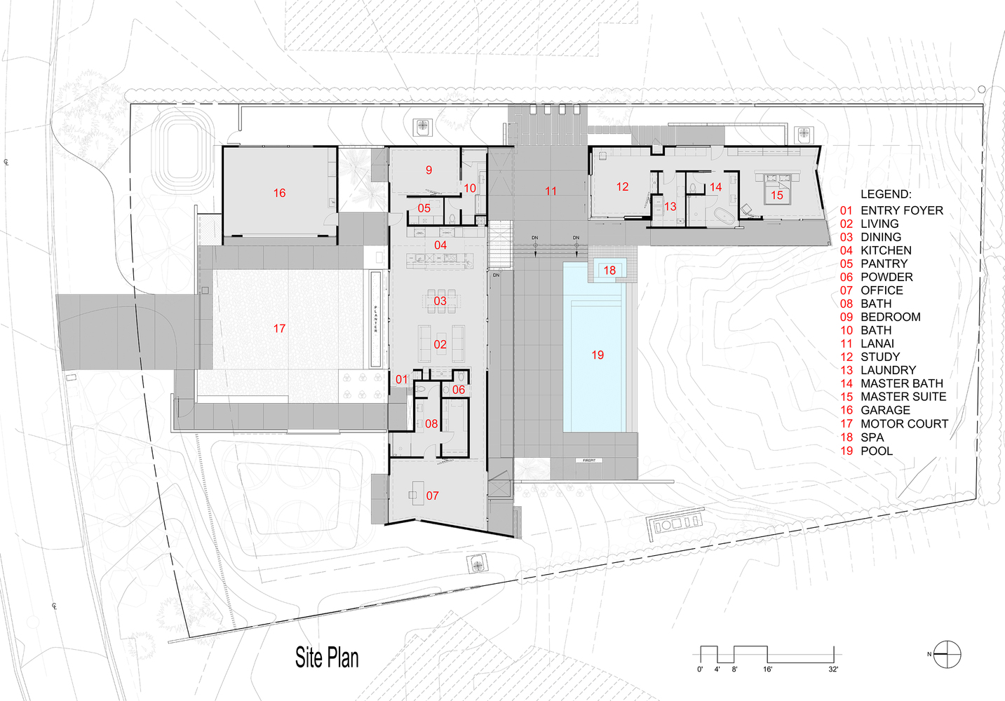 美国拉斯帕尔马斯高地住宅-34