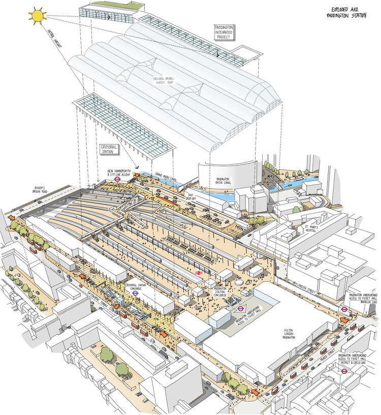 帕丁顿伊丽莎白线车站丨英国伦敦丨Weston Williamson + Partners-22