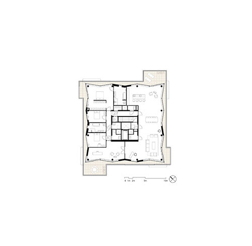 BEAUFORT（由重叠别墅构成的雕刻式塔楼）丨荷兰丨Orange Architects-25