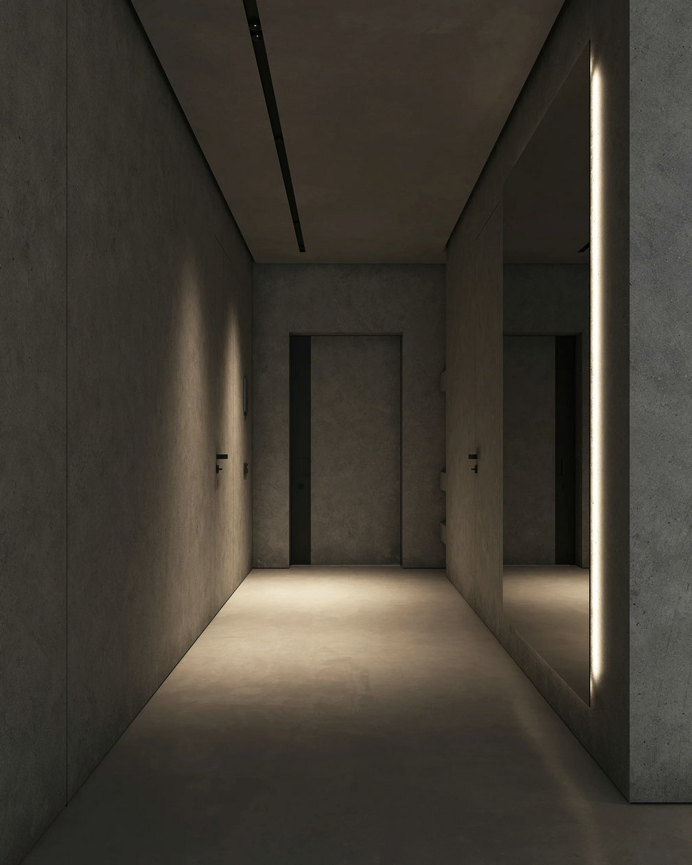 深色系公寓设计-0