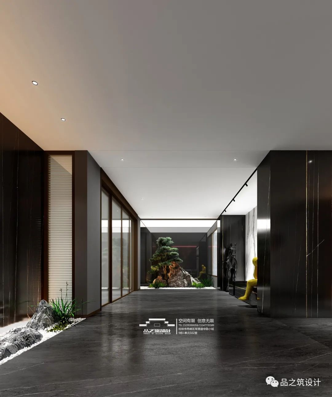 现代风办公空间设计,还原生活本质-16