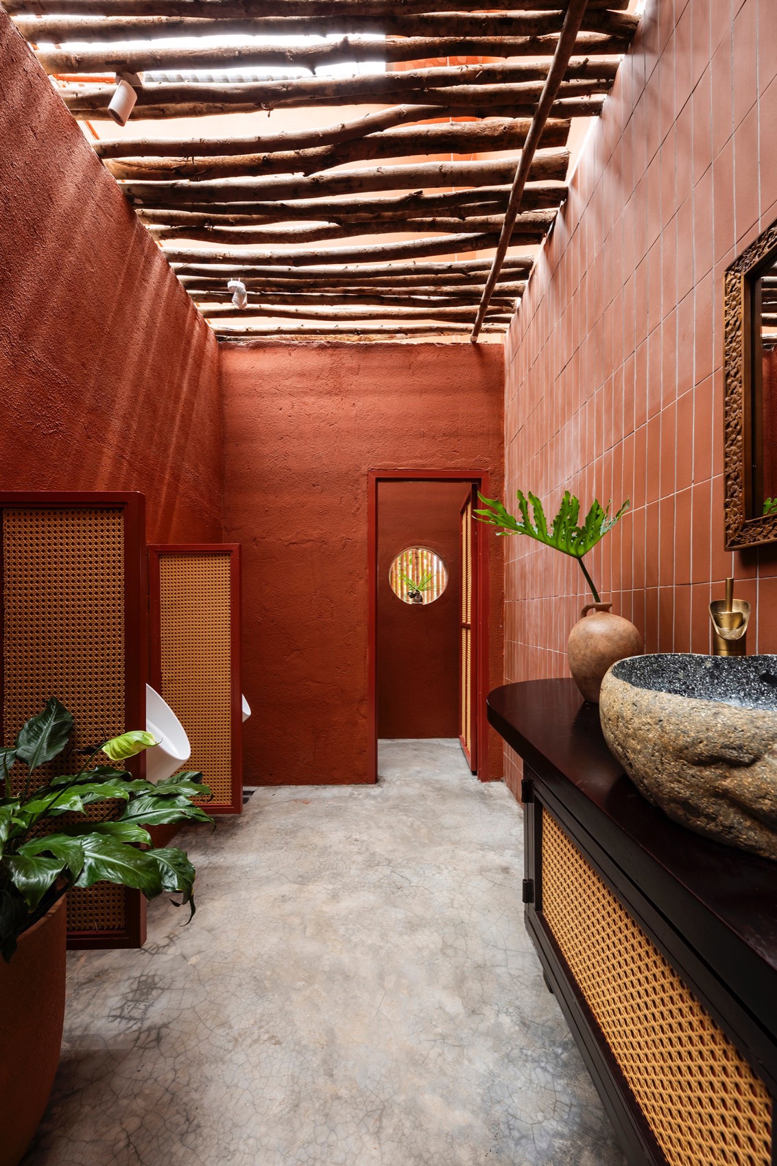 Nhà Tú花园餐厅丨越南丨Long Nguyen Design-80