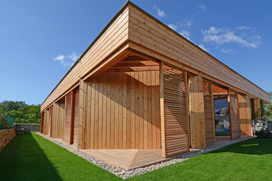 奥地利斯洛伐克边境低能耗木结构住宅-51