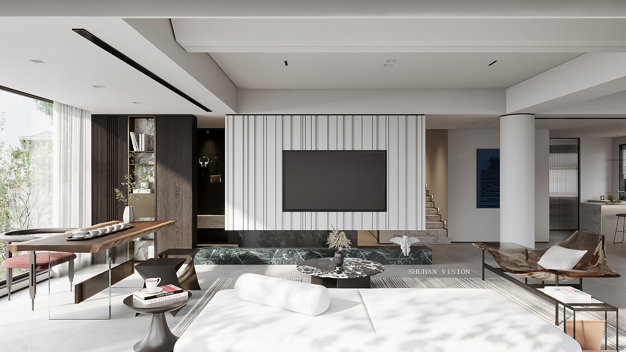 怡景花园现代简约风格设计案例-5