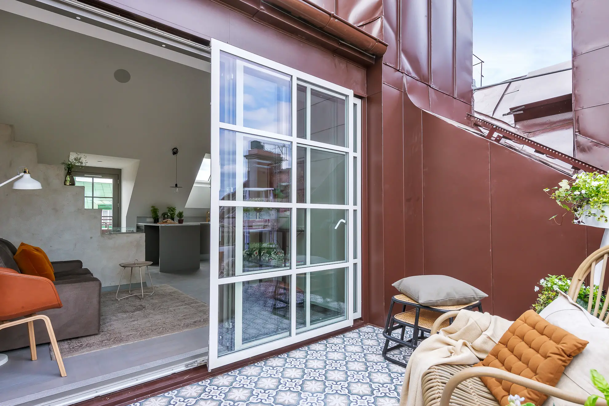 Stockholm 小红房，屋顶露台赏景-17