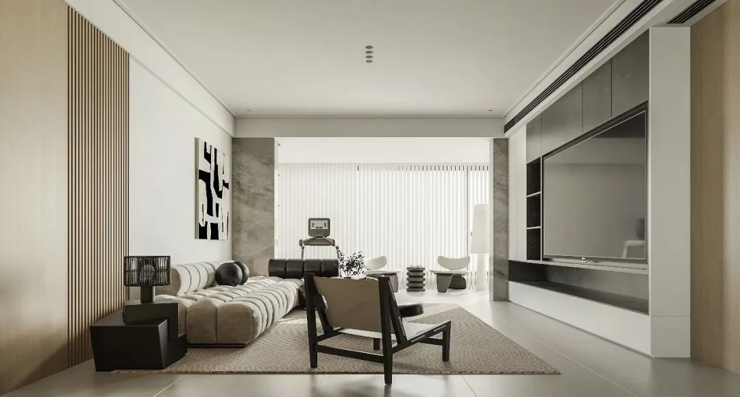 南宁滨江府现代私宅丨中国南宁丨柒颜设计-10