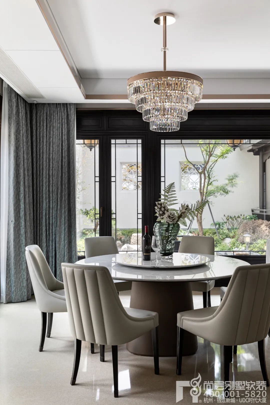 现代轻奢,心灵绿洲的优雅空间丨尚层别墅装饰-23