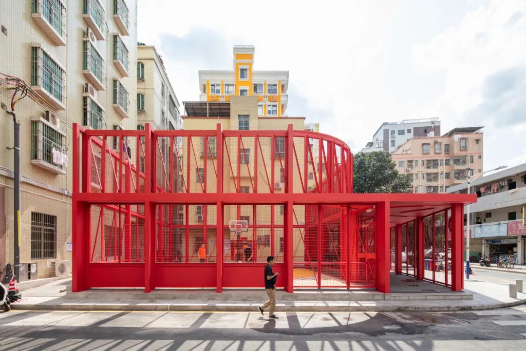 深圳元芬村燃篮球场丨中国深圳丨ATMOperation-17