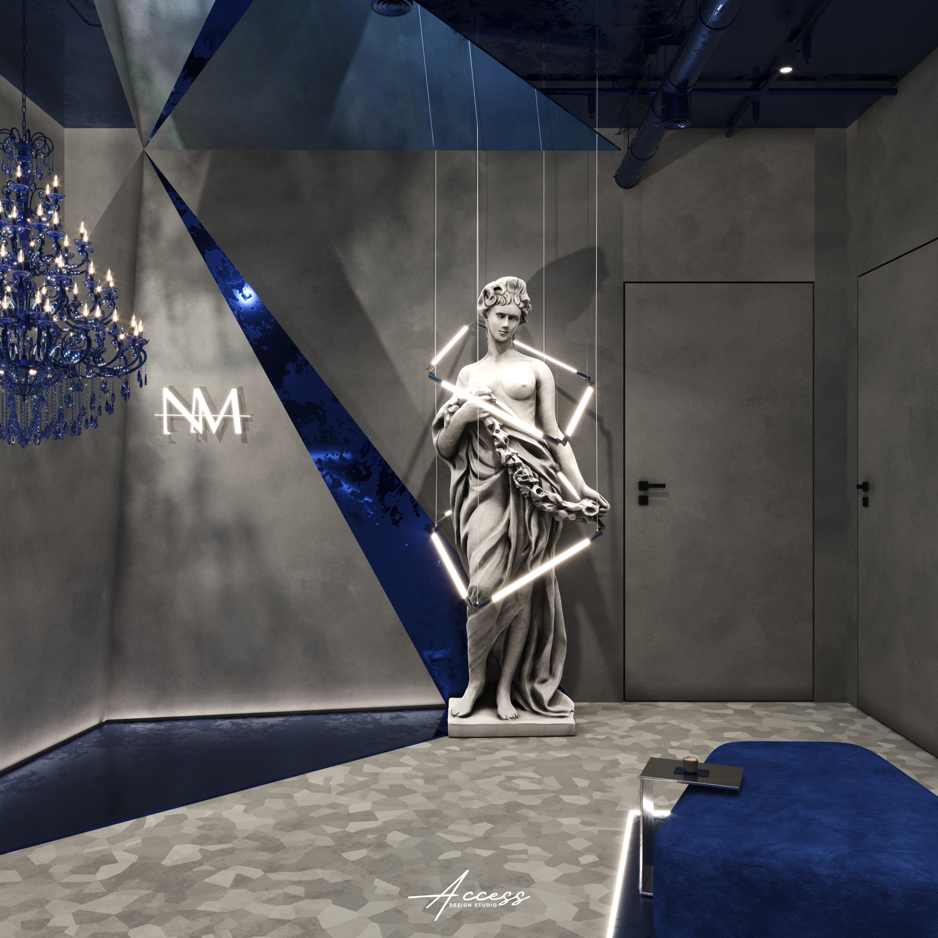 Nawras al Mullahi美容沙龙设计丨Access Design-24