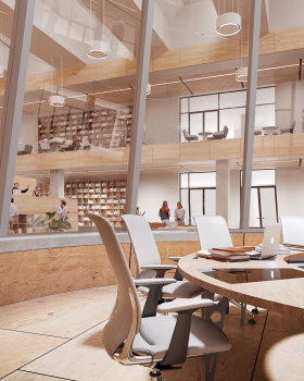 土库曼斯坦大学校长办公楼及图书馆丨Baobab Mimarlık