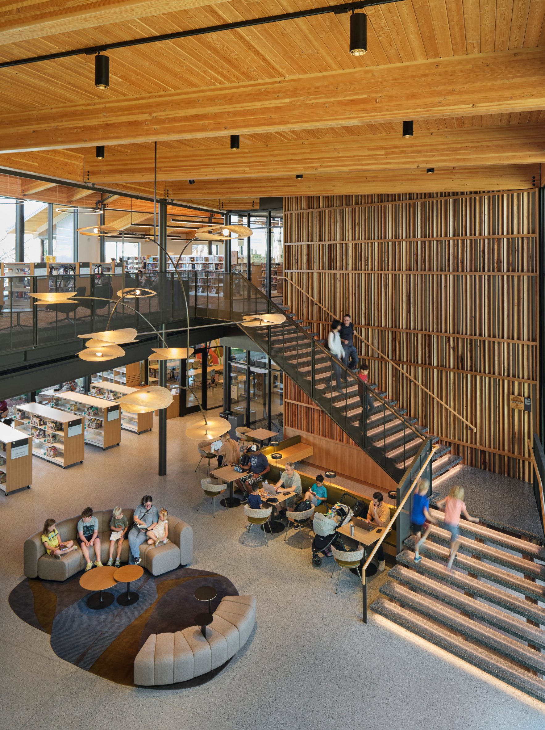 Lake Flato Architects evokes "feeling of being on a porch" at Texas library-15