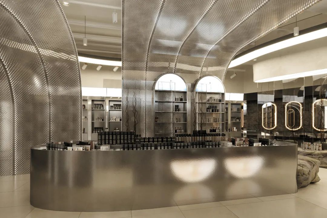 欢喜彩妆店 · 2021 年新疆天然精致彩妆空间设计丨中国新疆丨LAE 空间设计-1