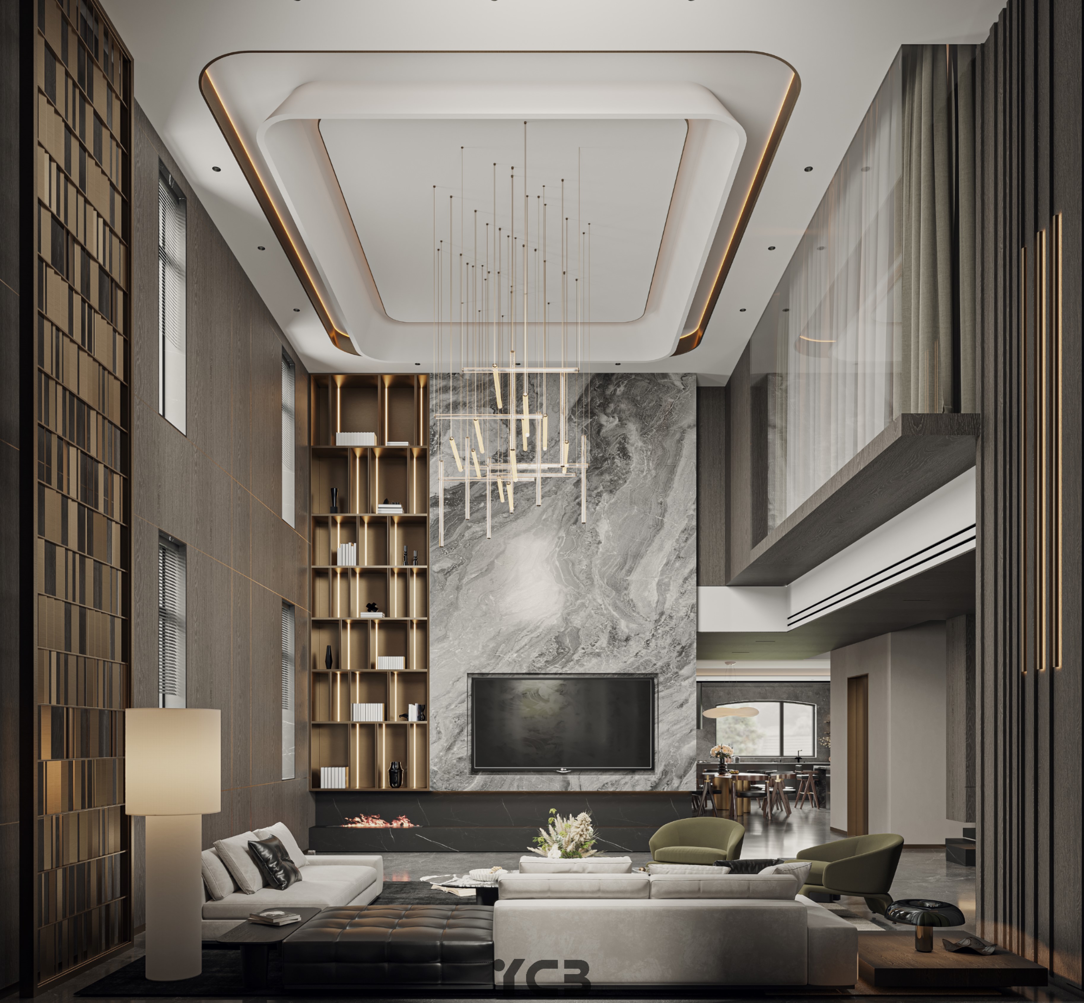 轻奢别墅丨原创帮（设计帮）-2