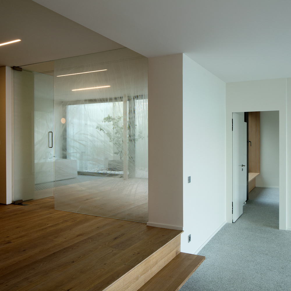 瑞士 Hauterive 湖畔混凝土与玻璃的现代住宅-69