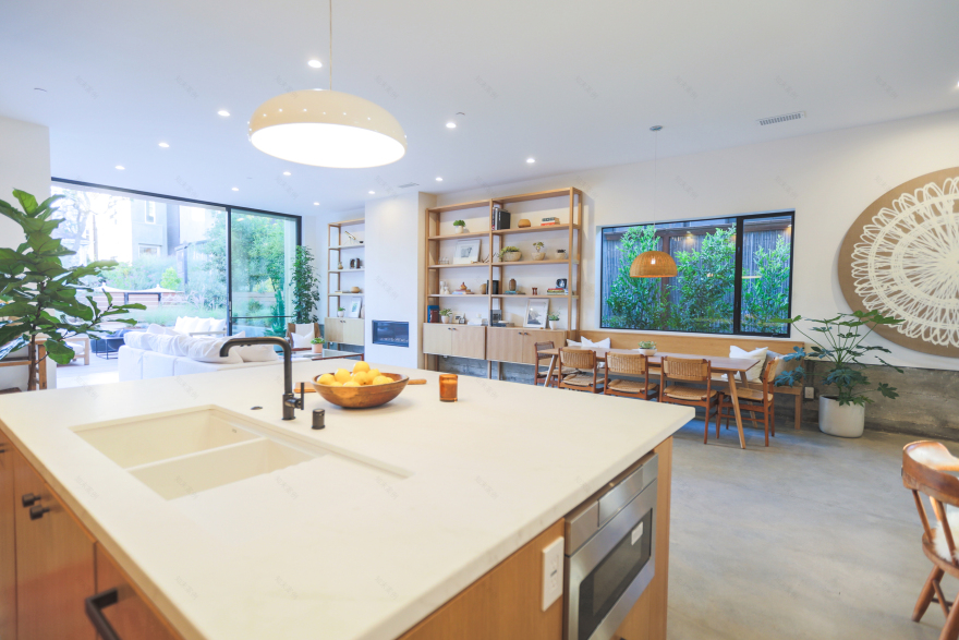 威尼斯海滩宁静阿莫罗索住宅,中世纪斯堪的纳维亚风格室内设计-31