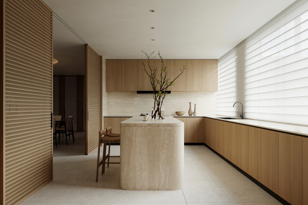 餐厨空间渲染表现-5