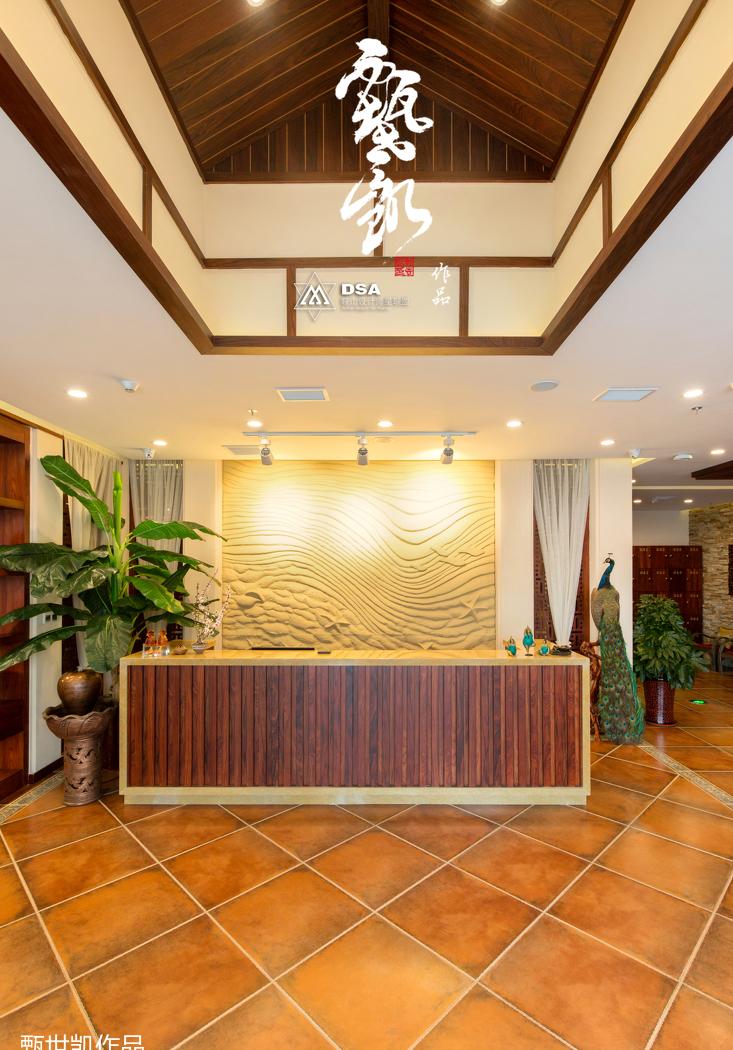 瑜伽馆丨甄世凯设计—【优雅.东方】鞍山市摩力瑜伽-18