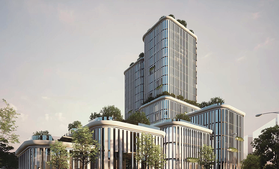 黄岩立体山水城市综合体丨千城建筑-19