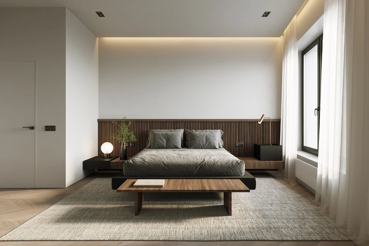 120㎡白色简约空间设计丨Ganzha Ilya-12