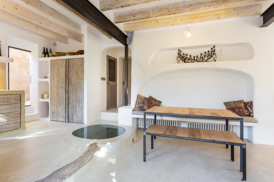 马略卡岛 Deia 镇现代与传统结合的 Can Anita 私人住宅-6