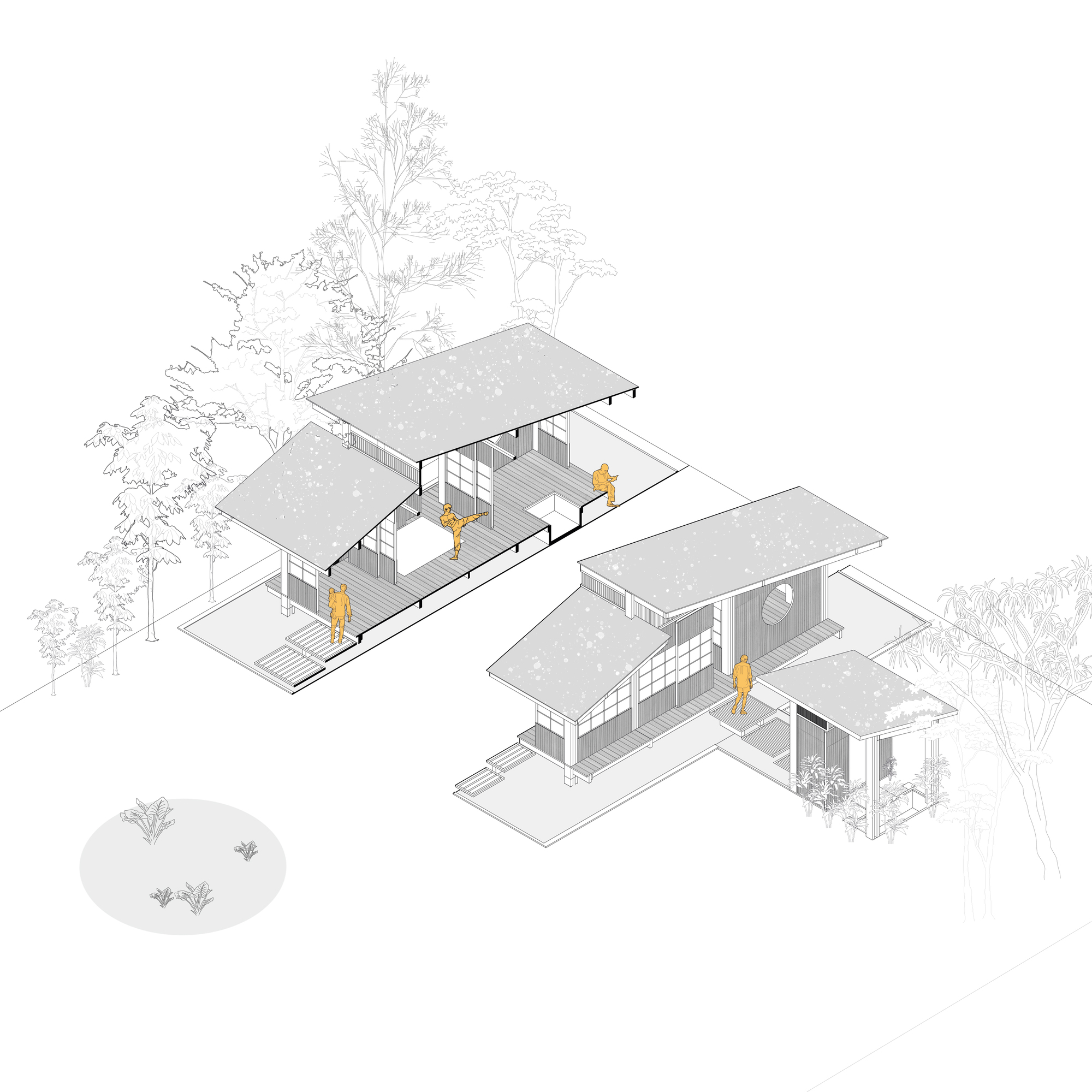 围炉里避难所丨厄瓜多尔丨Baquio Arquitectura-47