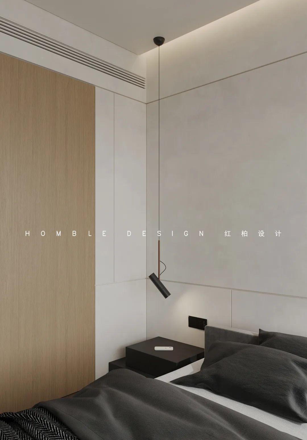 极简自然的现代居住空间丨红柏设计-45