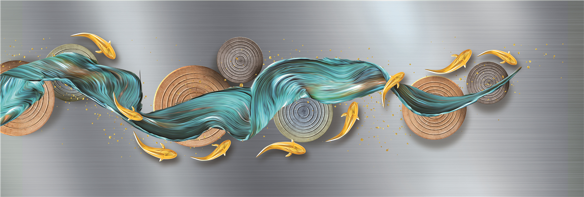 轻奢 新中式卧室装饰画之床头画-3