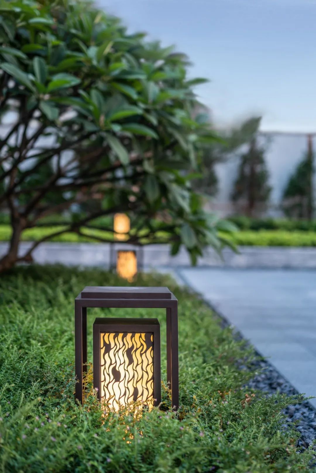 《归心》·广州信达珺悦蓝庭景观设计丨中国广州丨普邦设计-36