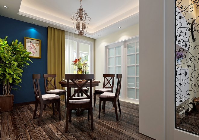 【上海实创装饰】130m²美式精品公寓温暖人心-4