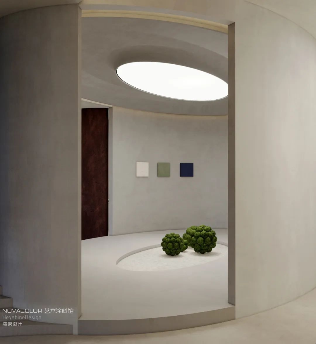 浙江湖州 Novacolor 艺术涂料展厅丨中国湖州丨海象设计-47