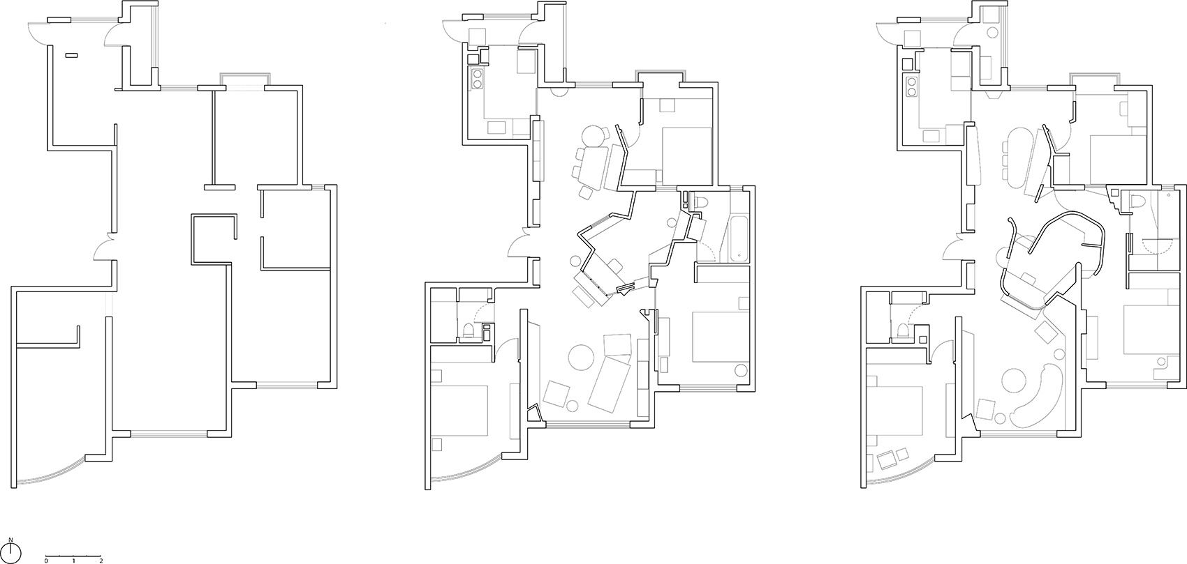 茧宅:刘女士家丨中国北京丨金秋野建筑工作室-77
