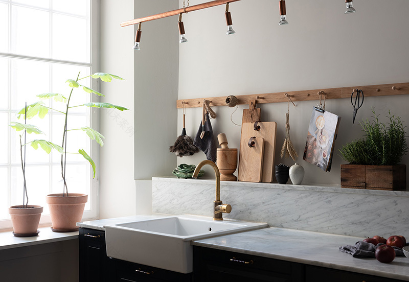 斯德哥尔摩美丽建筑中的优雅蓝白公寓-7