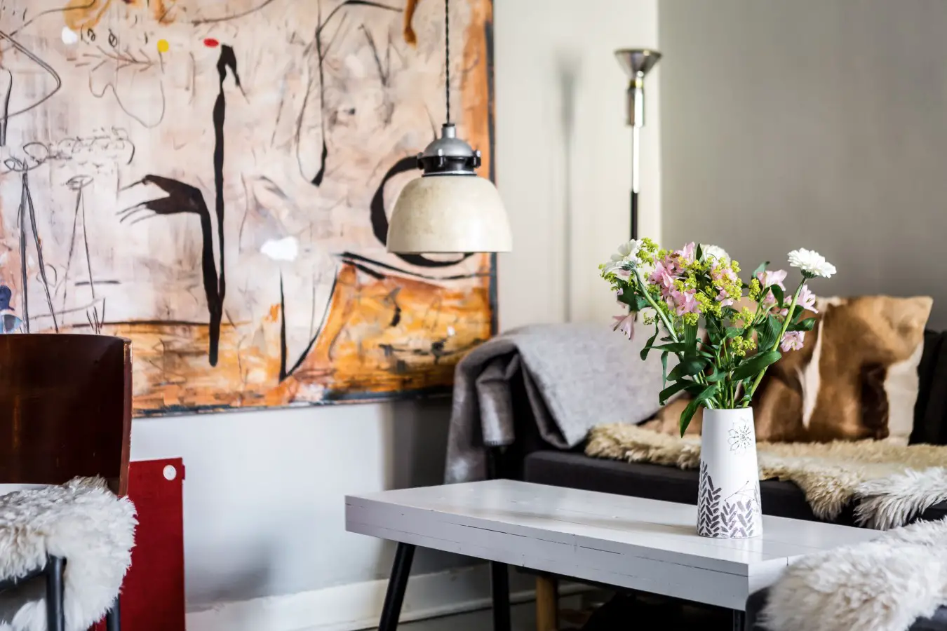 瑞典独特公寓 | 经典格局,别样设计-5