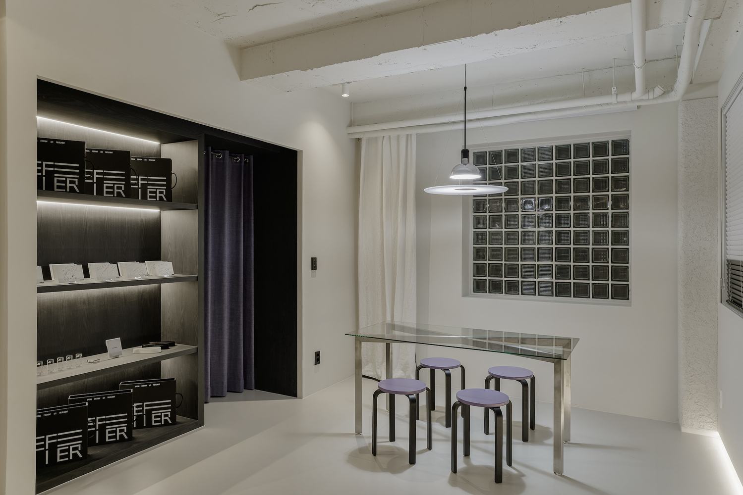 窗帘定制展厅丨韩国首尔丨BLURKER-15