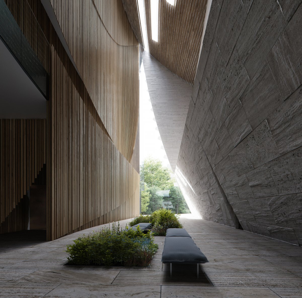 欧洲电影中心 CAMERIMAGE 建筑竞赛设计丨波兰丨Kengo Kuma & Associates-9