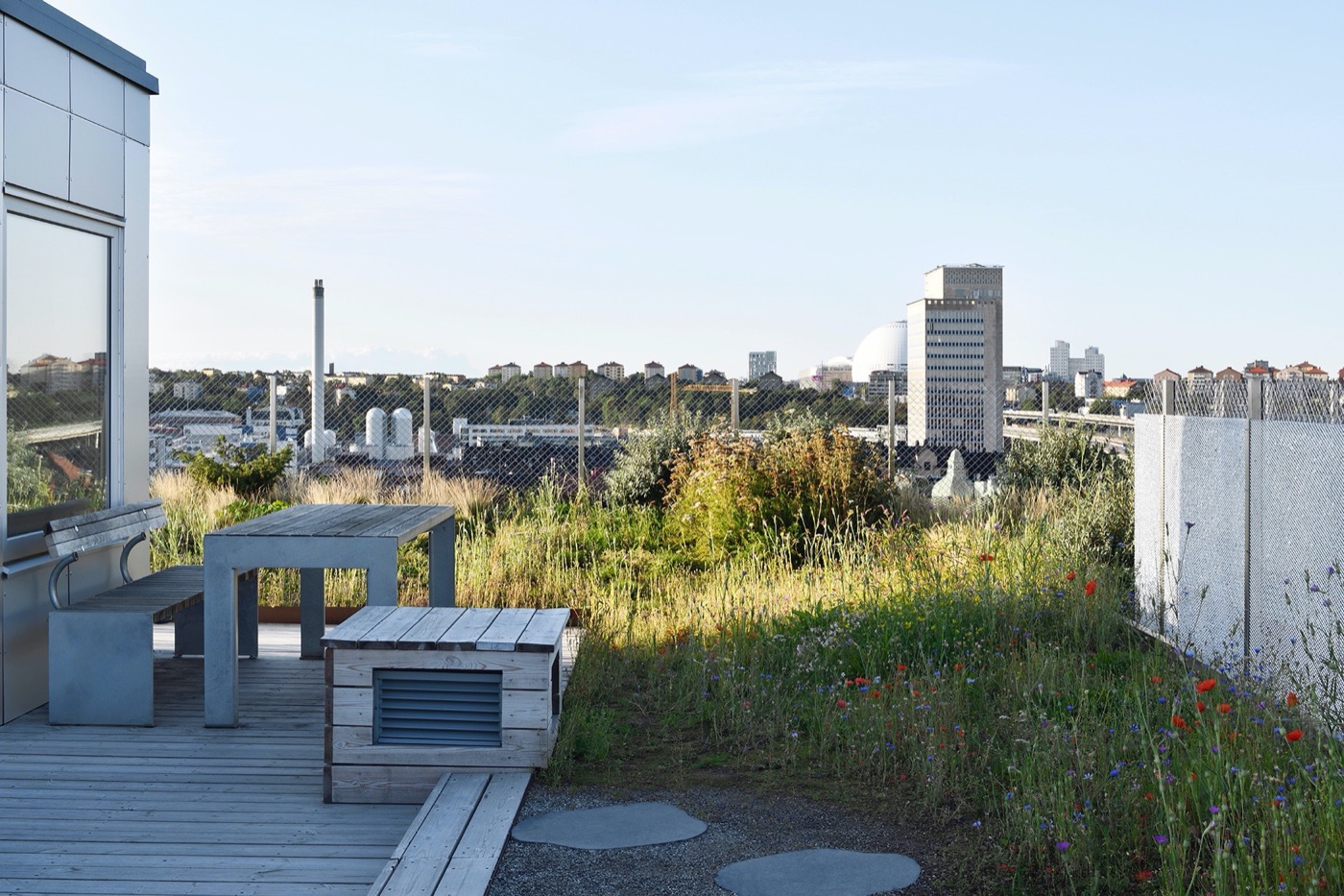 绿色屋顶花园丨Axeloth Arkitekter-5