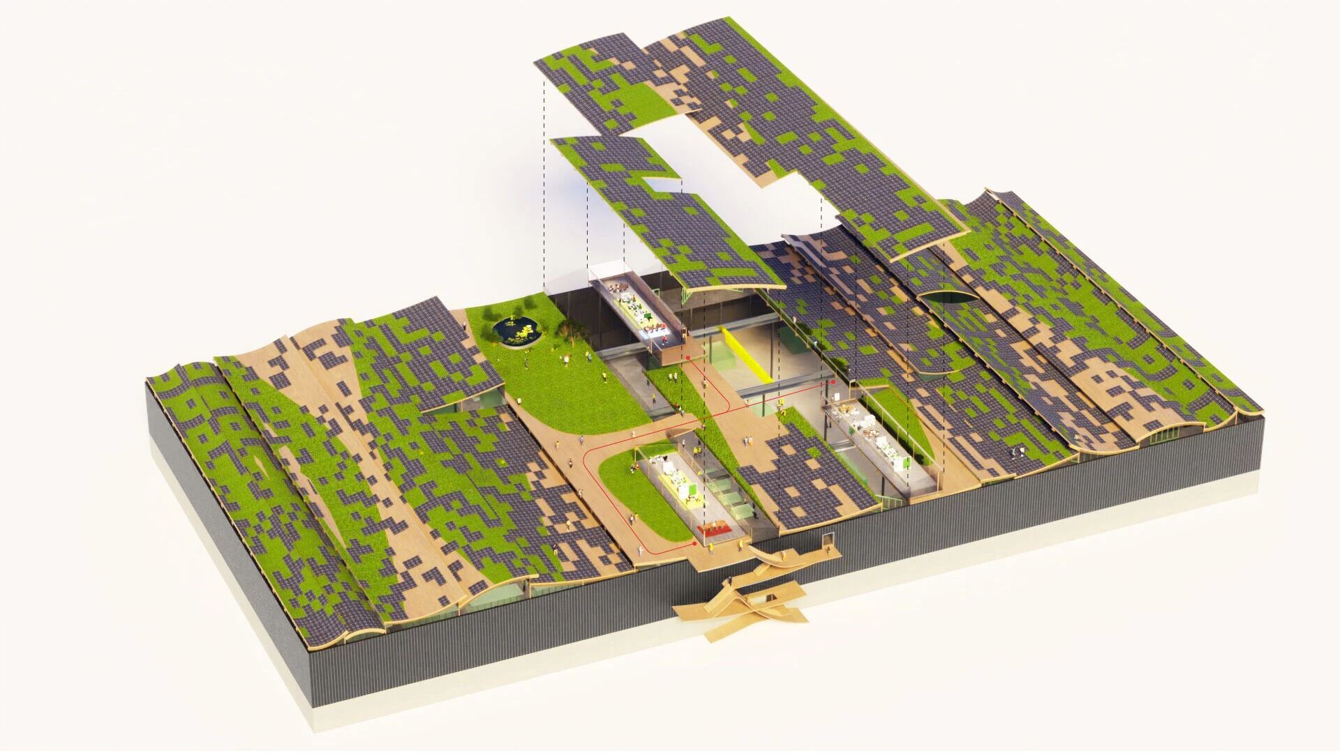 带有办公功能的木制工业大厅丨荷兰丨Btoo-13