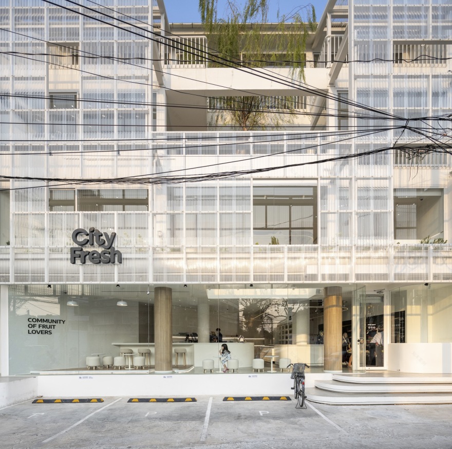 城市生鲜商店和餐厅丨泰国曼谷丨Spacy Architecture-19