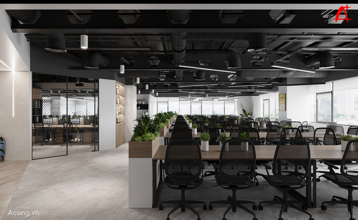 河内SGO北方公司办公室室内设计项目丨越南河内丨acong.vn（未明确公司名）-63