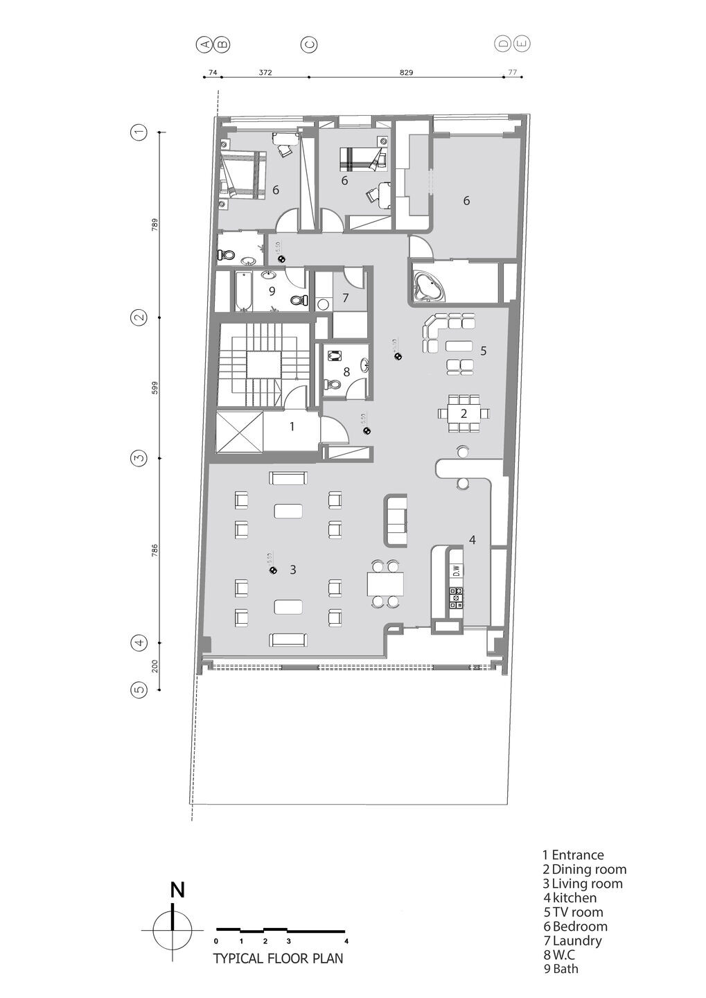 伊朗马斯哈德的 Pichak 公寓丨Sepidar Architecture Group-18